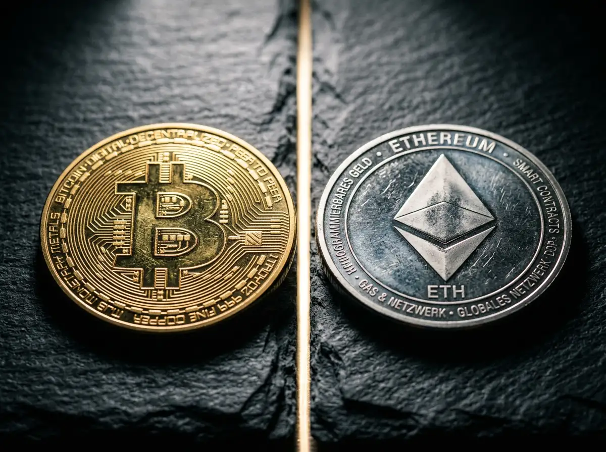 Vergleich Ethereum und Bitcoin für Sportwetten