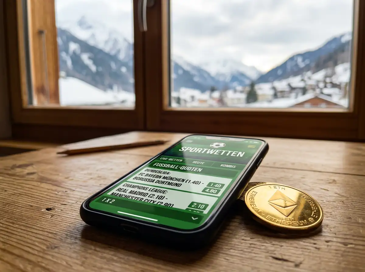 Ethereum Wettanbieter Vergleich für Schweizer Sportwetten